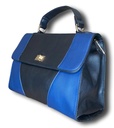 Clutch Damen Tasche Messengertasche Umhängetasche Handtasche schwarz blau bag