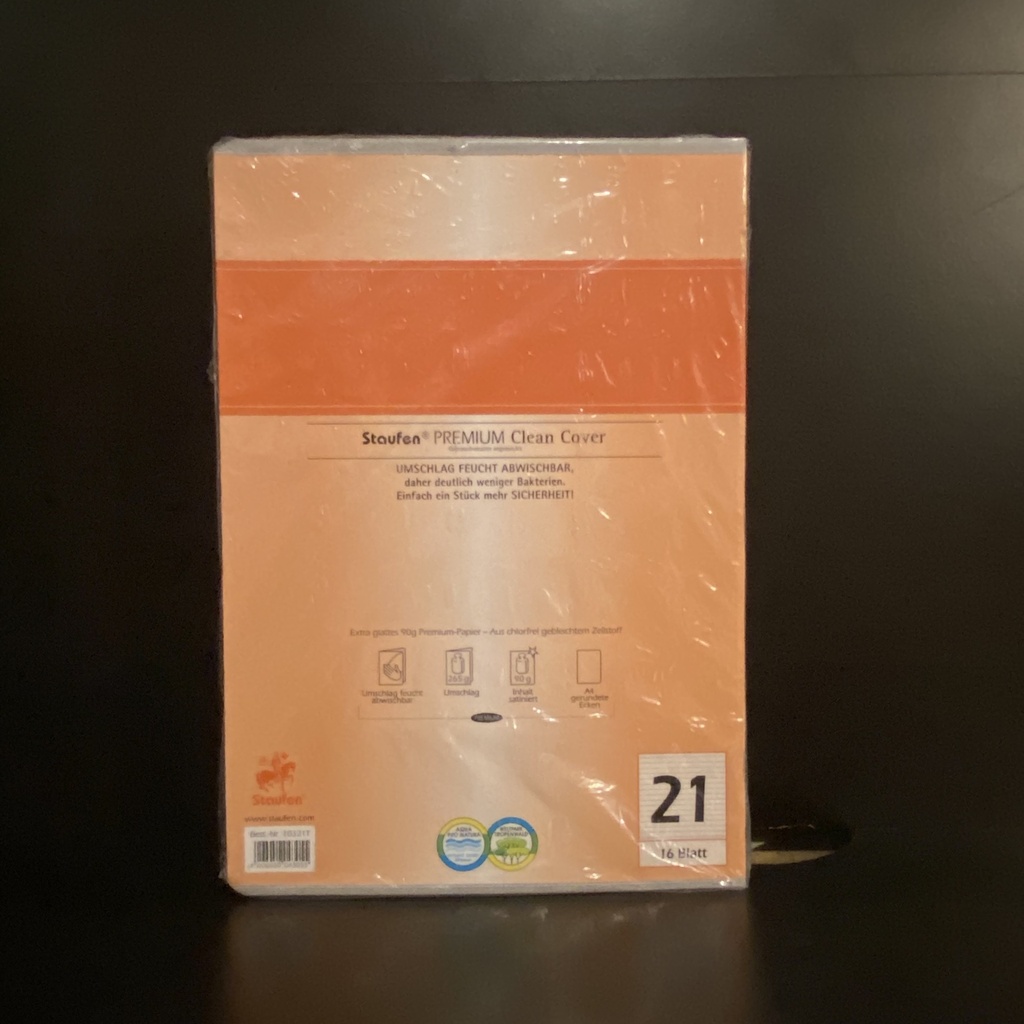 Lineatur 21 Premium Schreibhefte Staufen A4