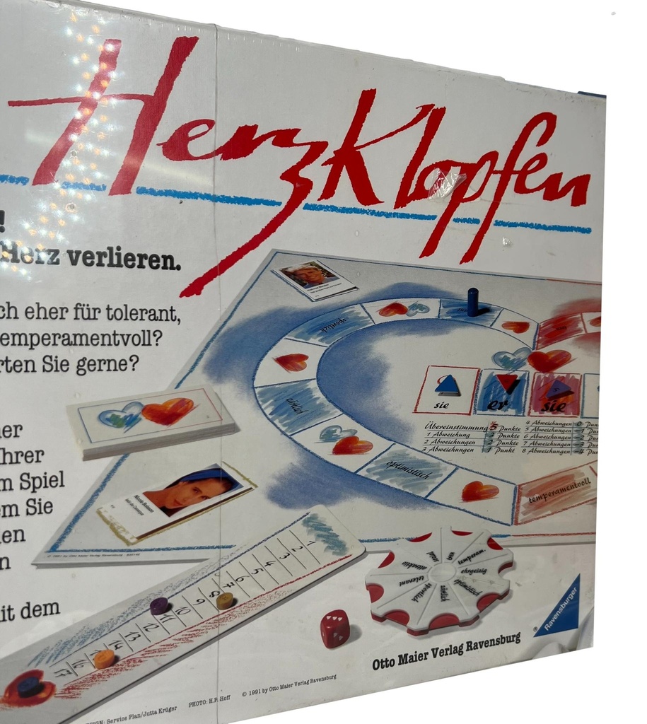 Brettspiel Herzklopfen Erwachsenenspiel Spiel ab 18 für 4 bis 8 Personen