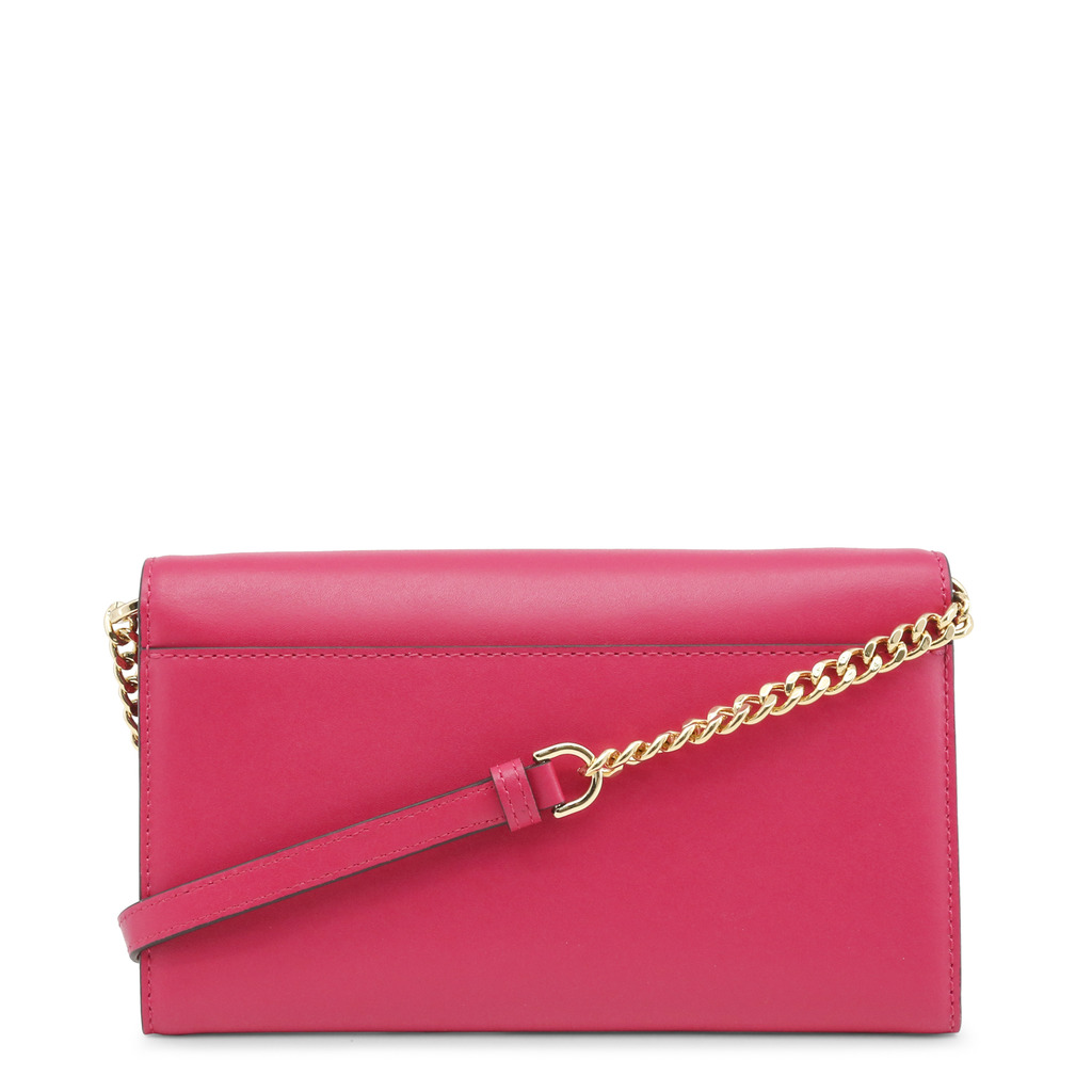 Michael Kors Clutch Umhängetasche Damentasche Abendtasche echtes Leder pink Bag