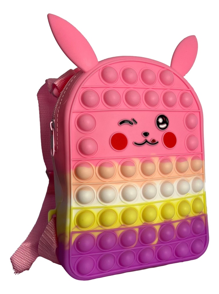 Pop it Tasche Spielzeug Silikon Tasche Rucksack Kinder