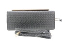 Handtasche Umhängetasche Kunstledertasche Clutch Messengertasche bag Black