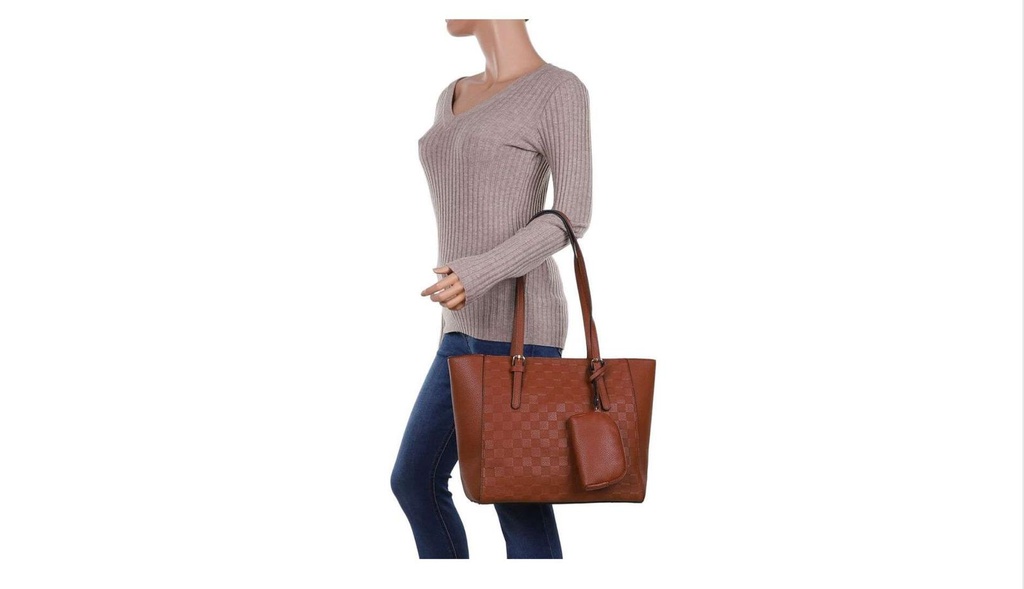 Multifunktion Damen Schultertasche Shopper 3 in 1