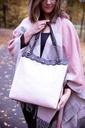 Damentasche Schultertasche Handtasche Messengertasche Henkeltasche Shopper rosa