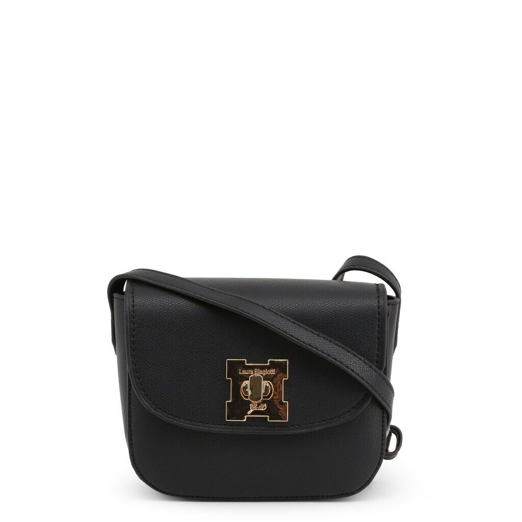 Laura Biagiotti Damentasche Handtasche Italie bag сумка klein black Schwarz