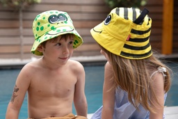 Kinderhut Sommerhut Unisex Fischerhut Kleinkinder grün