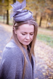 [276] Fascinator Haarschmuck Hüte Damen Kopfschmuck Haarreif Anlasshüte Hawkins Neu