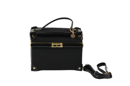 [171] Clutch Box Koffer Damen Tasche Handtasche Abendtasche Umhängetasche schwarz neu