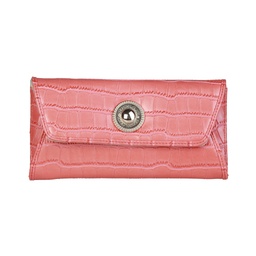 [85] Versace Jeans Clutch Damen Tasche Abendtasche Kroko Muster Etui bag Wallet