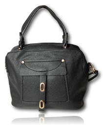 [60] Damentasche Umhängetasche Messengertasche schwarz